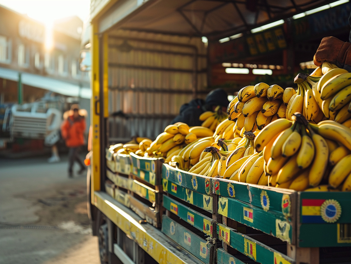 bananes marché